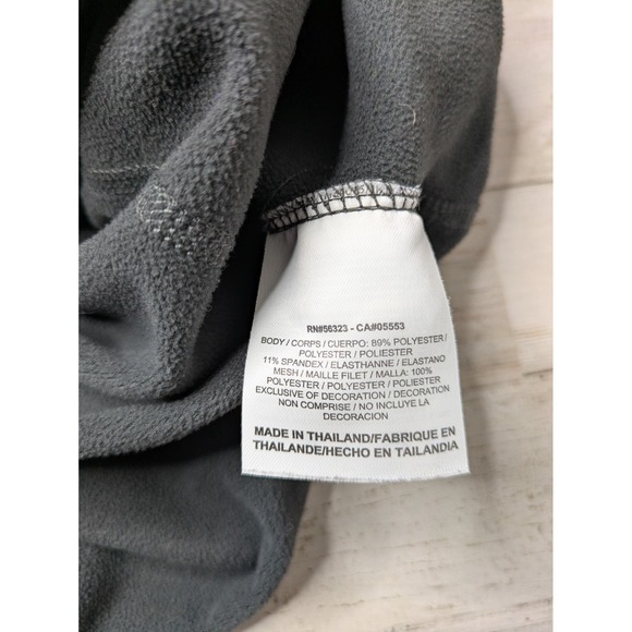 Nike Running Live Strong Zip Jacket Mock Neck Reflective Size Large Gray Pockets - Picture 10 of 10